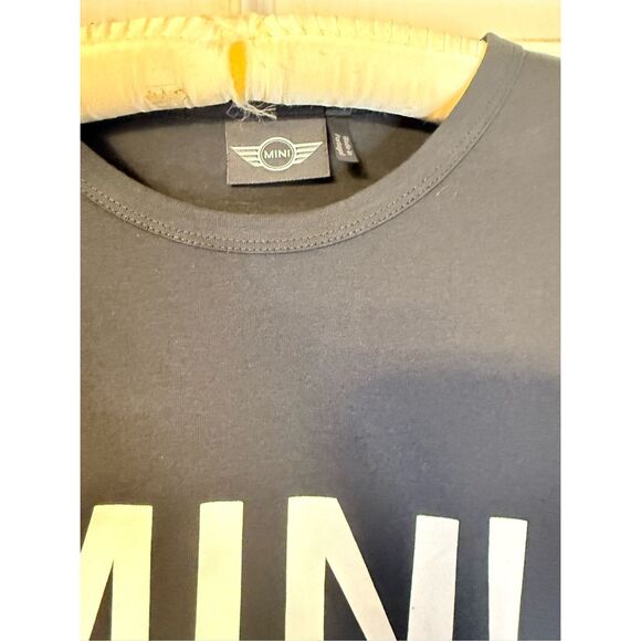 New! MINI Cooper Official Merchandise T-Shirt Long Sleeve Black Large - Picture 8 of 8